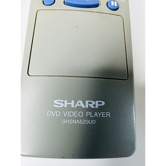 SHARP DVD Video Player Remote Control 9HSNA52OUD Tested and Works Great! - Picture 2 of 4